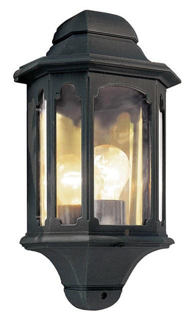 Chapel Half Lantern Black - London Lighting - 1