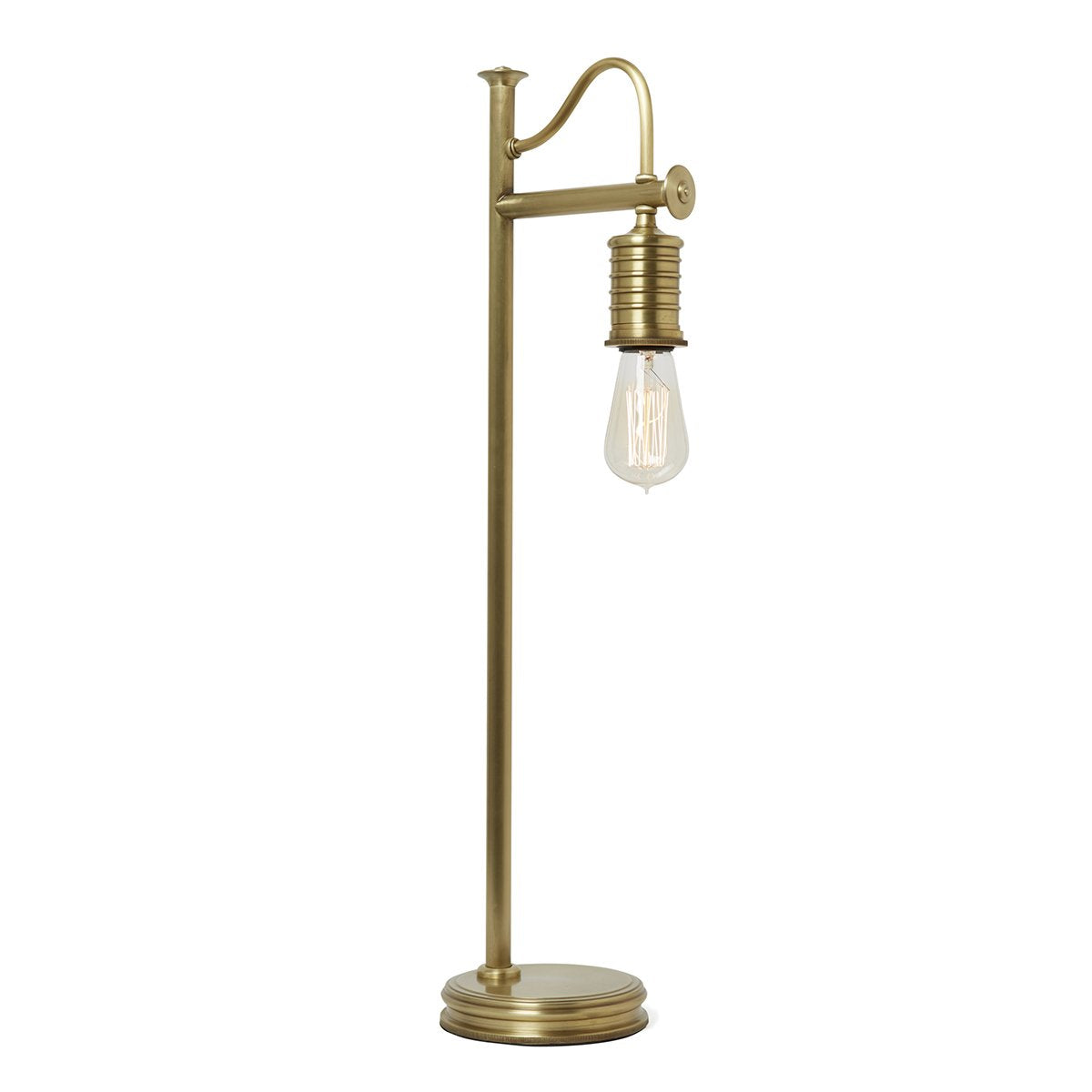 Aged Brass Table Lamp