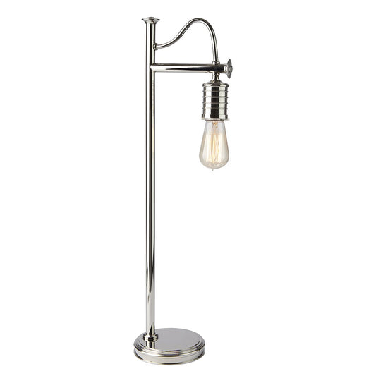Polished Nickel Table Lamp