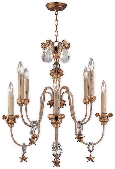 Mignon 8 Lamp Chandelier - London Lighting - 1
