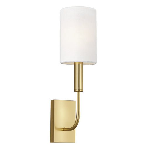 BRI Satin Brass Single Arm Wall Light - ID 10951