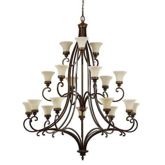 Feiss Drawing Room 18 Light Chandelier - London Lighting - 1