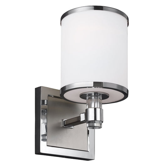 Prospect Park Satin Nickel Wall Light