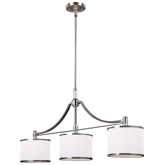 Satin Nickel Island Chandelier