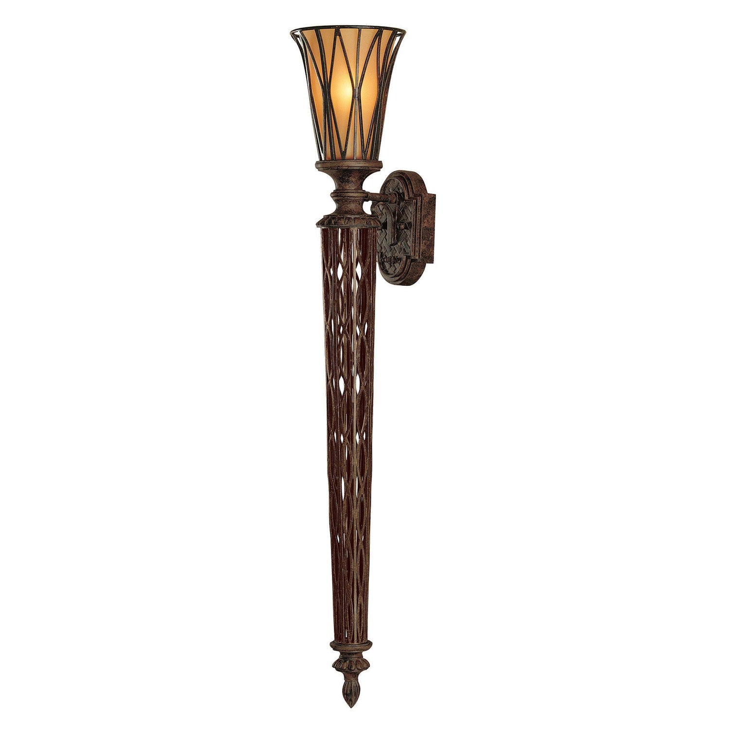 Feiss Triomphe Wall Torchiere Light - London Lighting - 1