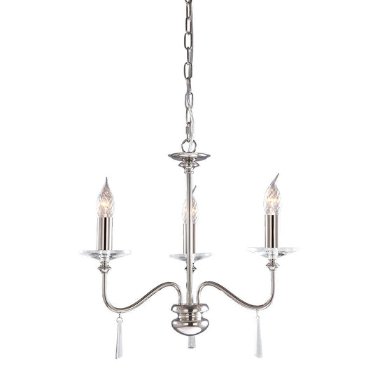 Finsbury Park 3 Arm Chandelier - London Lighting - 1
