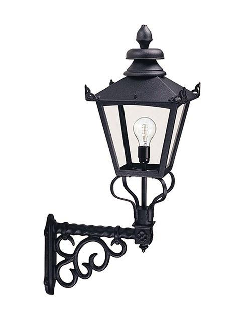 Grampian Wall Lantern Black - London Lighting - 1