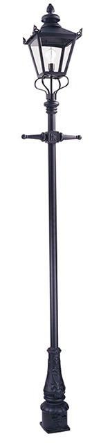 Grampian Lamp Post Black H270cm - London Lighting - 1