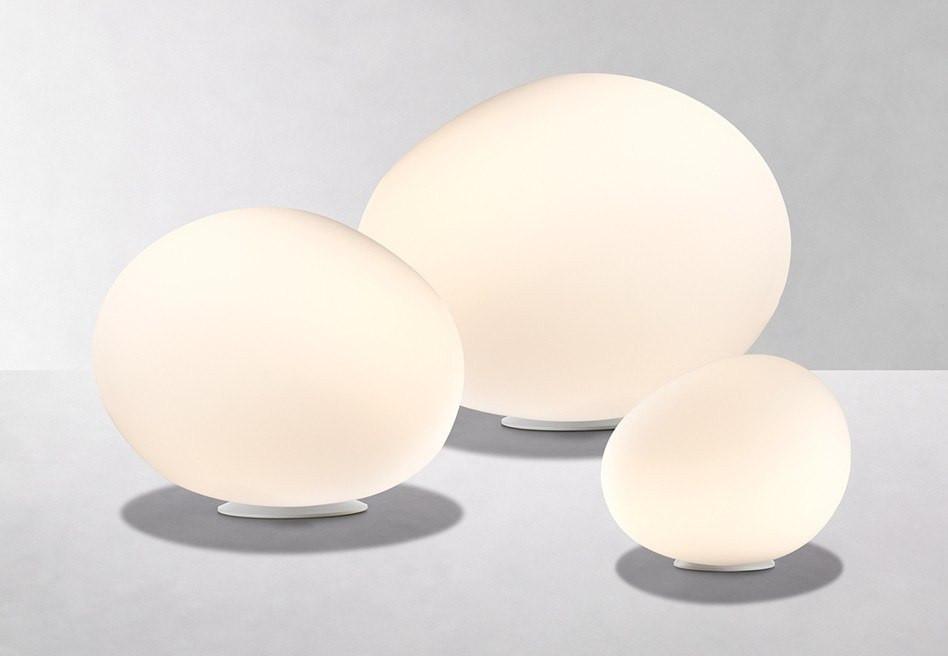Foscarini Gregg Small White Table Lamp - London Lighting - 1