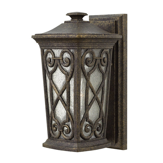 Enzo One Light Autumn Small Wall Lantern