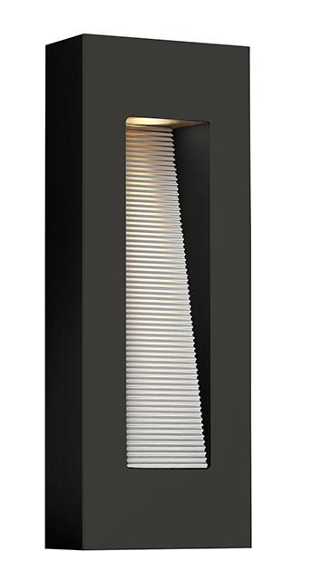 Satin Black Medium LED Wall Light
