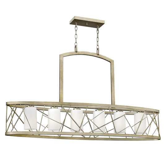 Hinkley Nest 6 Light Island Chandelier - London Lighting - 1