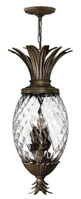 Plantation 4 Lamp Pendant Pearl Bronze - London Lighting - 1