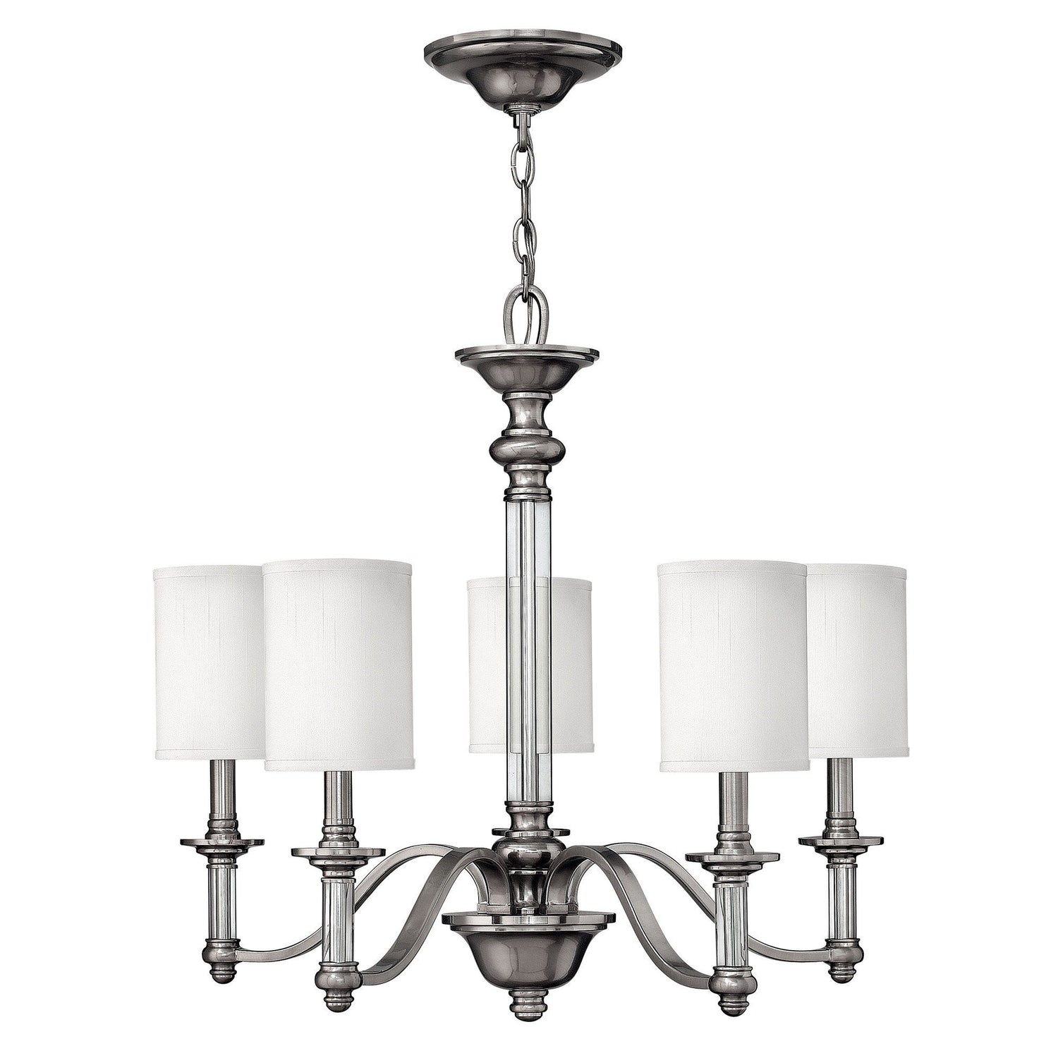 Hinkley Sussex 5 Light Chandelier - London Lighting - 1