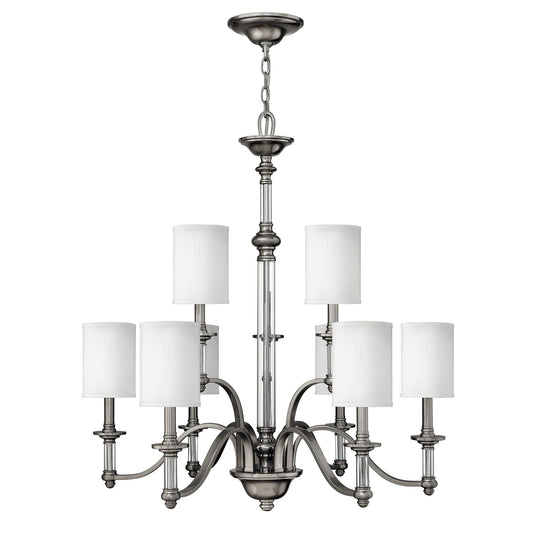Hinkley Sussex 9 Light Chandelier - London Lighting - 1