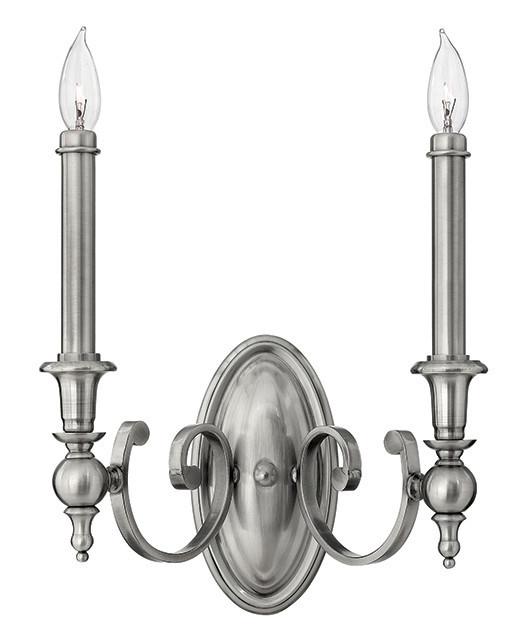 Yorktown 2 Lamp Wall Light - London Lighting - 1