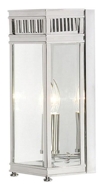 Holborn Half Lantern Small Polished Chrome - London Lighting - 1