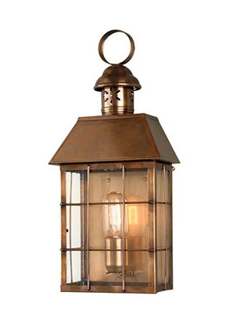 Hyde Park Wall Lantern Brass - London Lighting - 1
