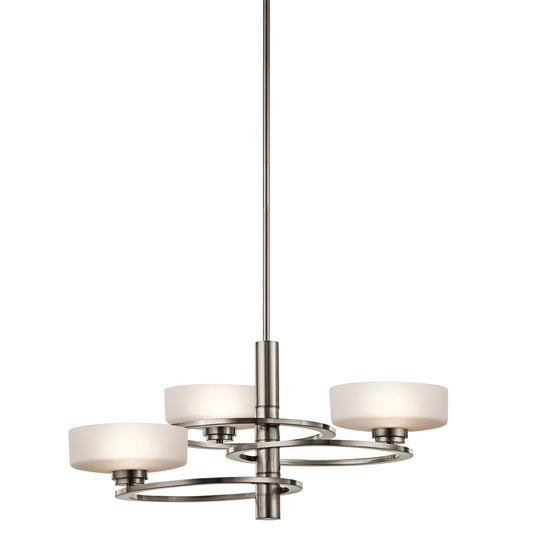 Kichler Aleeka 3 Light Chandelier - London Lighting - 1