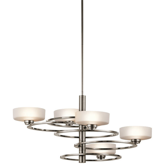 Kichler Aleeka 5 Light Chandelier 438mm - London Lighting - 1