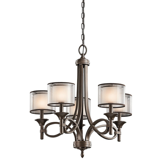Kichler Lacey 5 Light Chandelier - London Lighting - 1
