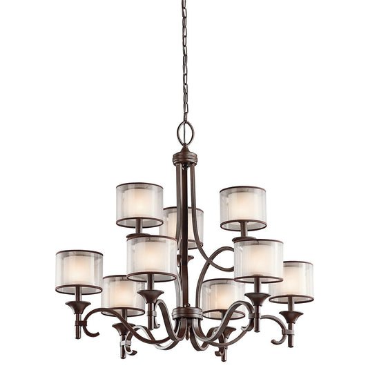 Kichler Lacey 9 Light Chandelier - London Lighting - 1