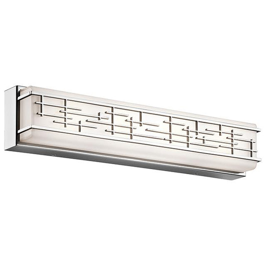 Zolon Polished Chrome Large Linear Bath LED Fitting
