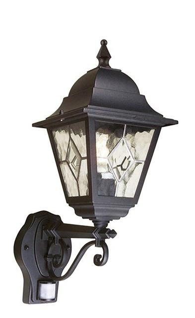 Norfolk Up Wall Lantern with PIR - London Lighting - 1
