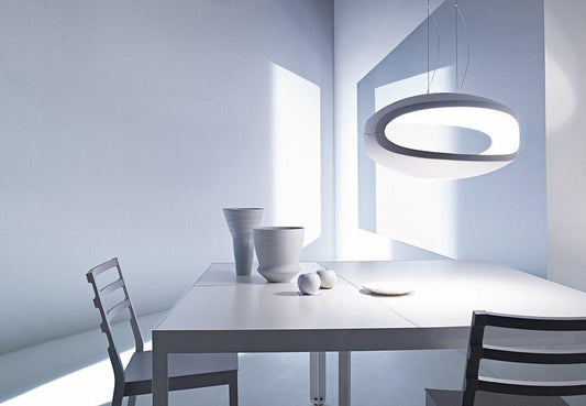 Foscarini O-Space White Suspension Pendant - London Lighting - 2