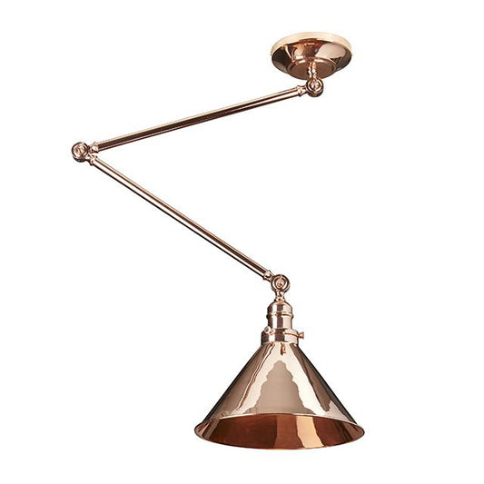 Grenoble Polished Copper Wall Light/Pendant - ID 7898