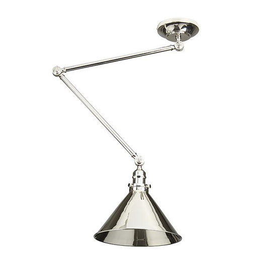 Grenoble Polished Nickel Wall Light/Pendant - ID 7899