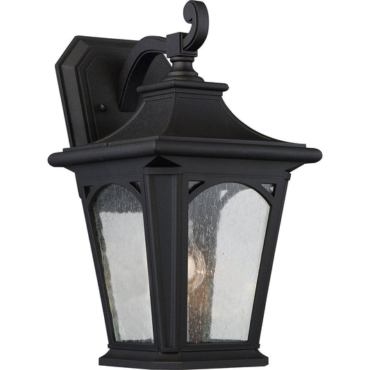 Bedford One Light Medium Mystic Black Wall Lantern Light
