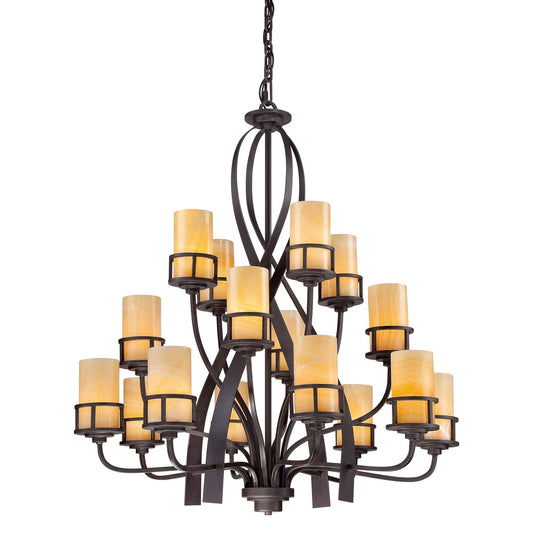 Quoizel Kyle 16 Light Chandelier - London Lighting - 1