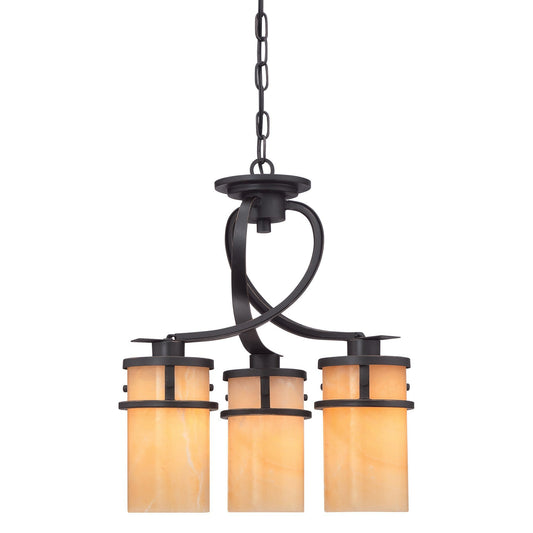 Quoizel Kyle 3 Light Dinette Chandelier - London Lighting - 1