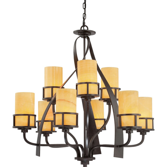 Quoizel Kyle 9 Light Chandelier - London Lighting - 1