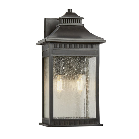 Livingston Two Light Imperial Bronze Medium Wall Lantern