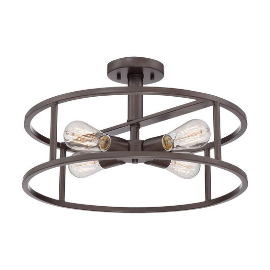 Quoizel New Harbor Semi-Flush - London Lighting - 1