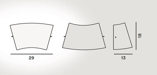 Foscarini Tutu Wall Light - London Lighting - 4