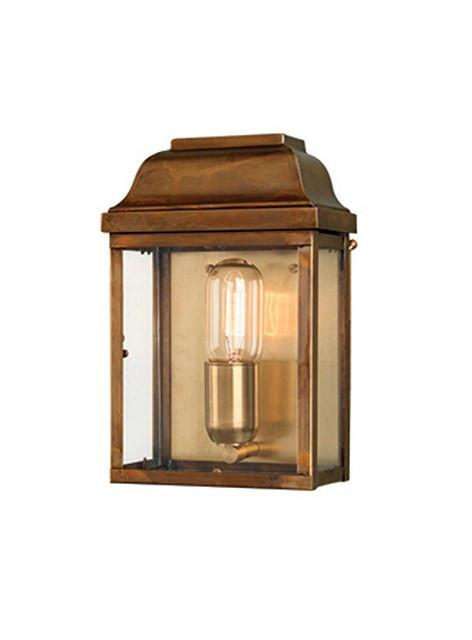 Victoria Wall Lantern Brass - London Lighting - 1