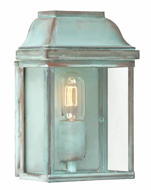 Victoria Wall Lantern Verdigris - London Lighting - 1